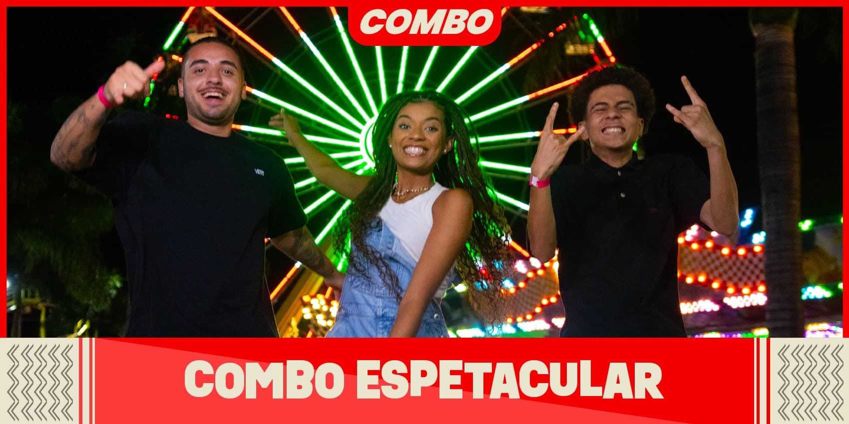 Combo Espetacular | 3 passaporte por 14400